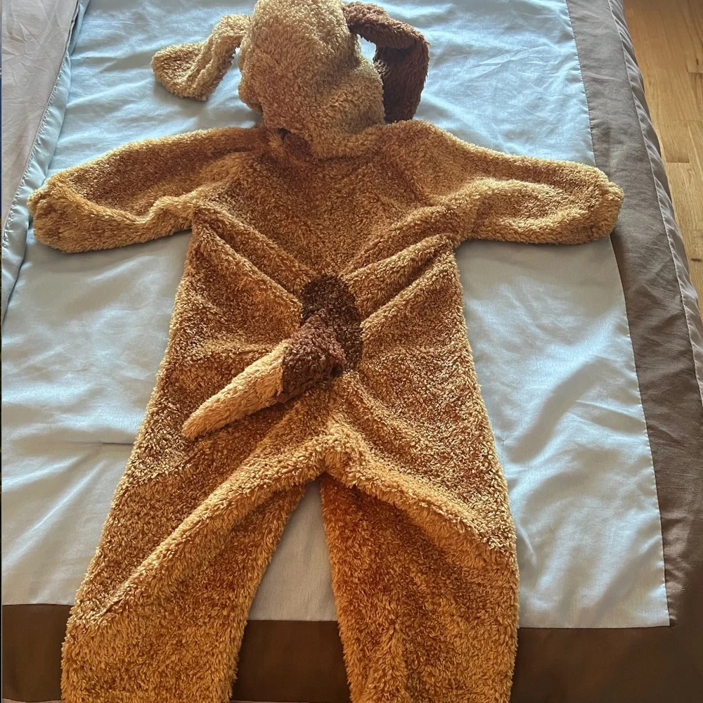 Kids Size 2/3 Plush Puppy Dog Costume Halloween